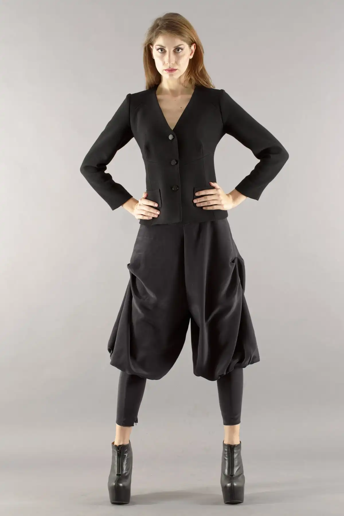 Bottiglia astratta blu - oro 